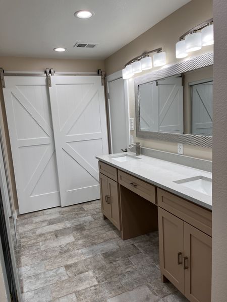 Southlake bathroom remodel by Bell City